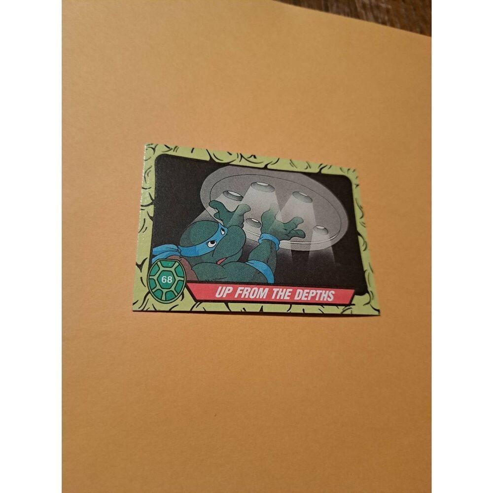1989 Topps TMNT Trading Card 68 Teenage Mutant Ninja Turtles